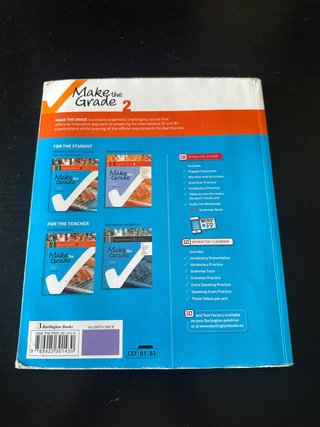 Make the Grade Bachillerato 2, Student's book