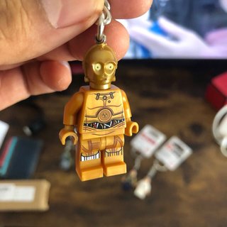 Llaveros Lego Star Wars Boba Fett, C-3PO, Han Solo