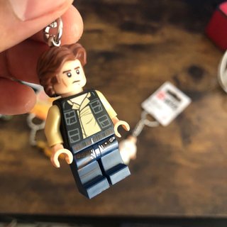 Llaveros Lego Star Wars Boba Fett, C-3PO, Han Solo