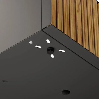 Herstera Jardinera Modular Madera y Metal 100x50
