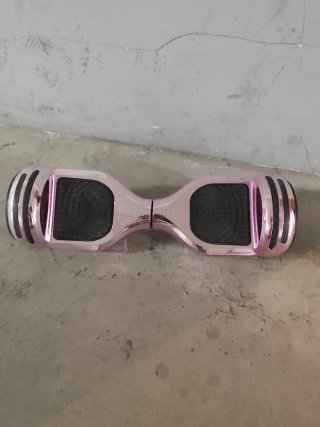 Hoverboard Eléctrico Rosa Metálico