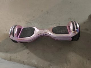 Hoverboard Eléctrico Rosa Metálico