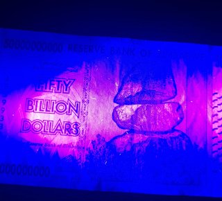 🇿🇼 Billete 50 Billones Zimbabue