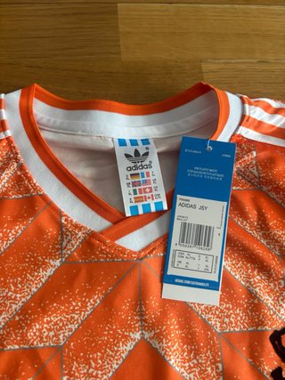 Camiseta Adidas Holanda Naranja Talla M