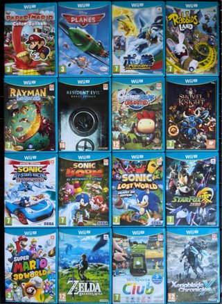 Juegos WiiU a partir de 10€