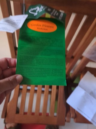 Sillas de teka FSC para niños