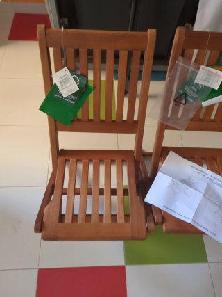 Sillas de teka FSC para niños