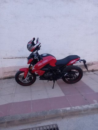 Moto hanway 125 15cv