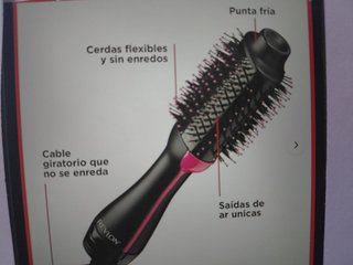 Secador alisador Revlon Negro/Rosa