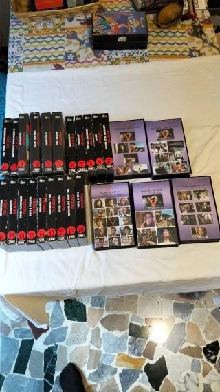 Collezione completa VHS Visitors serie + miniserie