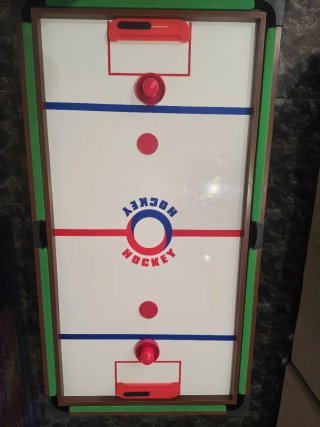 Futbolín 4 en 1: Ping-pong, Hockey, Billar