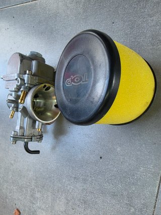Carburador 24 PWK RDC + Filtro Top