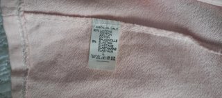 Chaqueta militar rosa Talla L