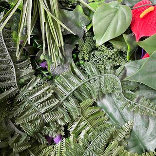 Jardín Vertical Artificial HAWAII 1x1m