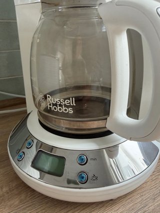 Tostadora y Cafetera Russell Hobbs Blancas