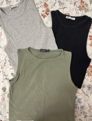 Lote 3 Tops Zara y Stradivarius