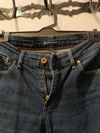 Pantalón Levis Vaquero Talla 42 Azul