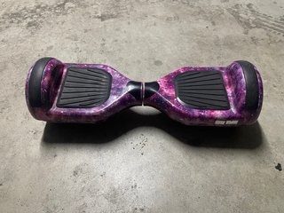 Hoverboard Morado Galaxia con silla!!