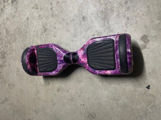 Hoverboard Morado Galaxia con silla!!