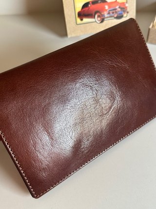 Cartera Juanito Gomez Retro Diseño Piel