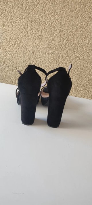 Sandalias de plataforma con tacon cuadrado