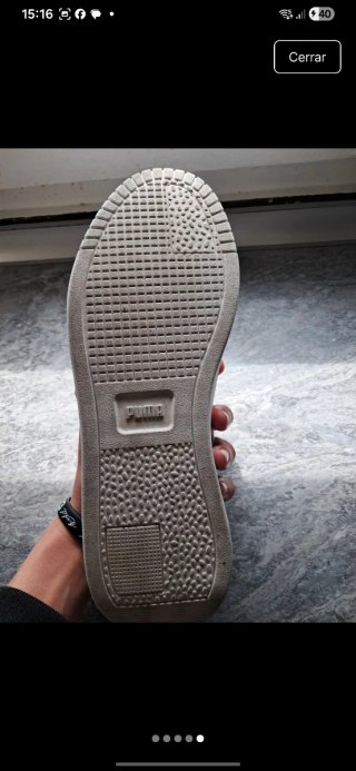 Zapatillas Puma Blancas y Rosas
