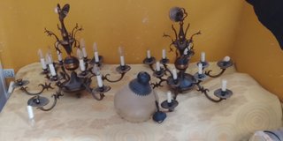 Lámparas de latón estilo antiguo