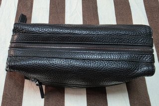 Neceser Piel Negro Massimo Dutti
