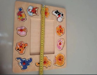 Pack 2 Puzzles Madera Infantiles