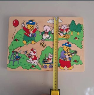 Pack 2 Puzzles Madera Infantiles