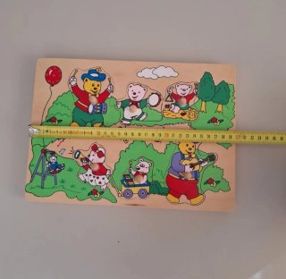 Pack 2 Puzzles Madera Infantiles