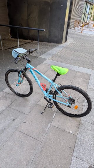 Bicicleta niño/a Rockrider ST500 24" – 18 velocida