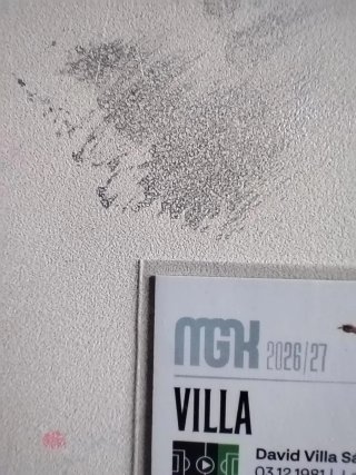 Cromo David Villa Stars on 25 Edición Única