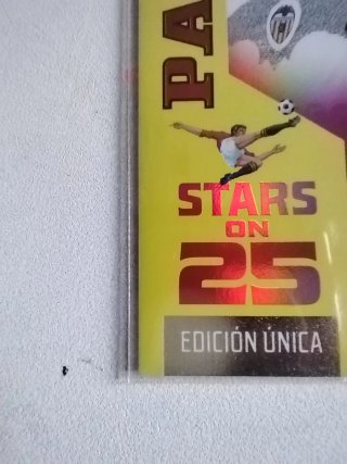 Cromo David Villa Stars on 25 Edición Única