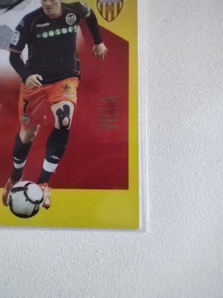 Cromo David Villa Stars on 25 Edición Única