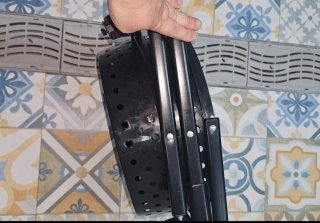 Carrito Cocina Plegable Negro