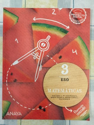 Matemáticas 3 ESO