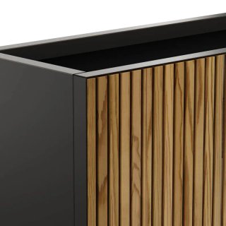 Jardinera ALTA Modular Rectangular Madera y Metal