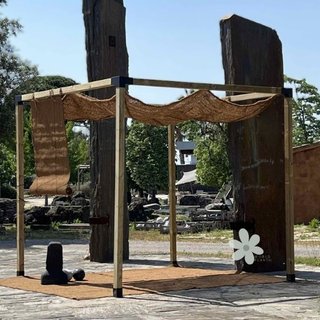 Toldo Vela Fibra Coco 5x3m Reforzado