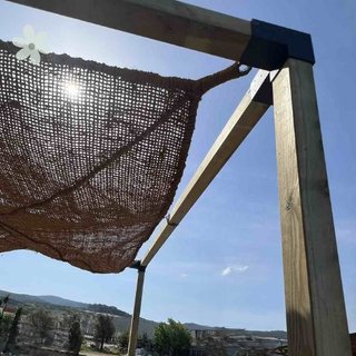 Toldo Vela Fibra Coco 5x3m Reforzado