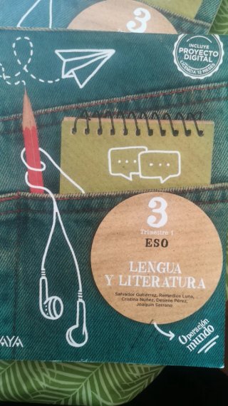 Lengua y literatura 3 ESO