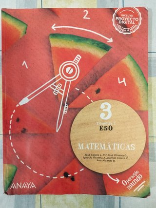 Matemáticas 3 ESO