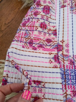 Chaleco Estampado Zara