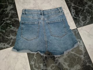 Pantalón corto vaquero mujer