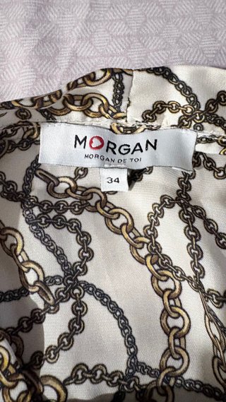 Camisa Morgan Estampado Cadenas