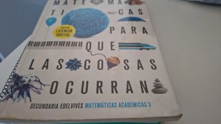 Secundaria edelvives matemáticas académicas 3