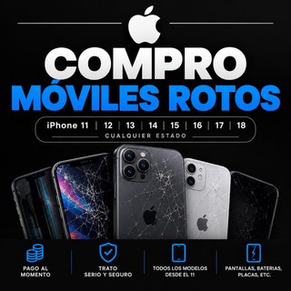 Compro moviles rotos.