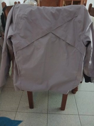 Cortavientos Quechua niña morado Talla 12-13