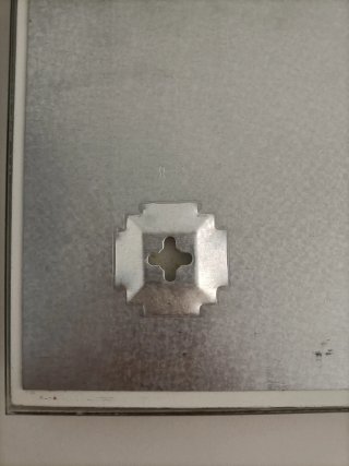 Cuadro Magnético Pared Vidrio Gris