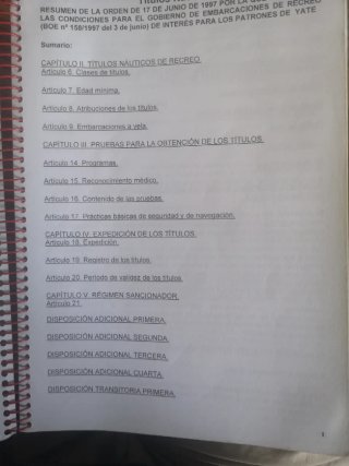 Libro Manual del Patrón. De Yate
